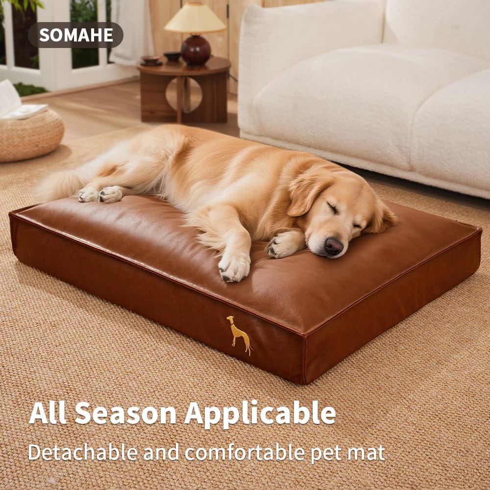 SOMAHE protection-impermeable cuir PU, surface facile a essuyer