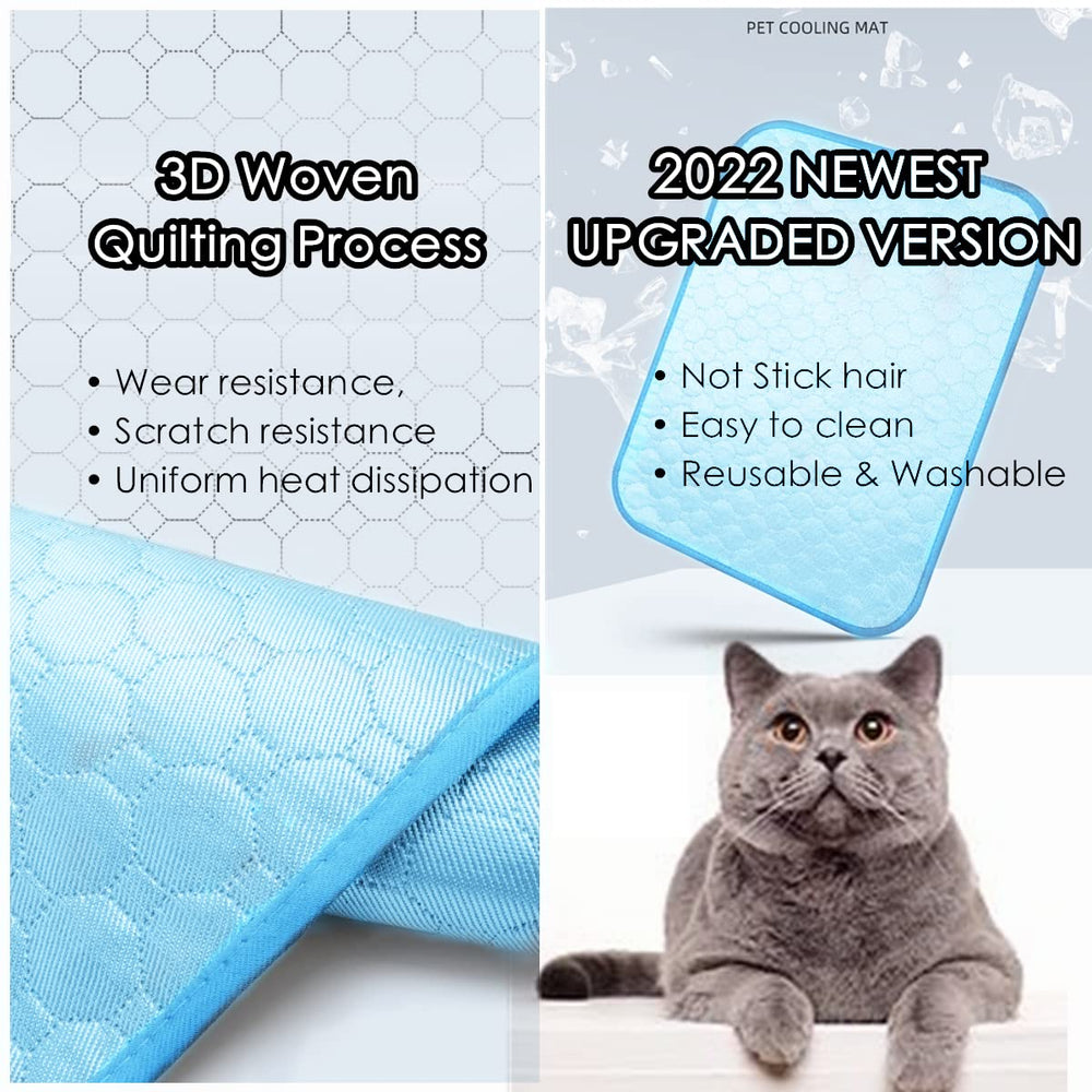 Tapis refroidissant double-couche SOMOYA, protection durable contre la chaleur.
