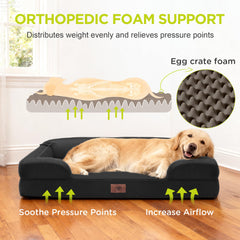 Bourrelets de soutien orthopédiques en velours Song Puppy XL.