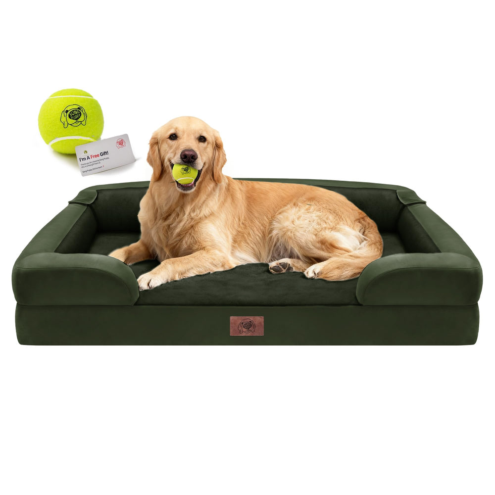Lit Song Puppy orthopédique avec mousse mémoire et soutien du corps