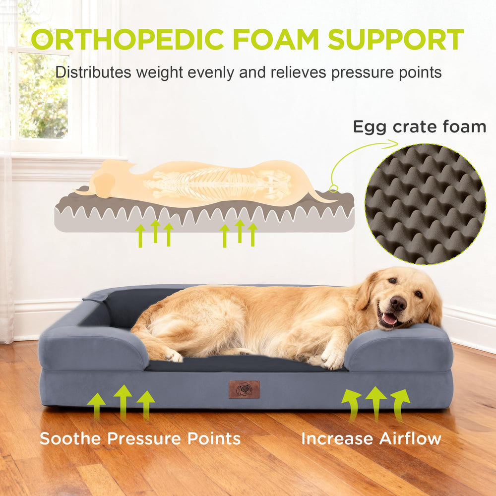 Mousse mémoire Song Puppy XL offrant un soutien ciblé et durable.