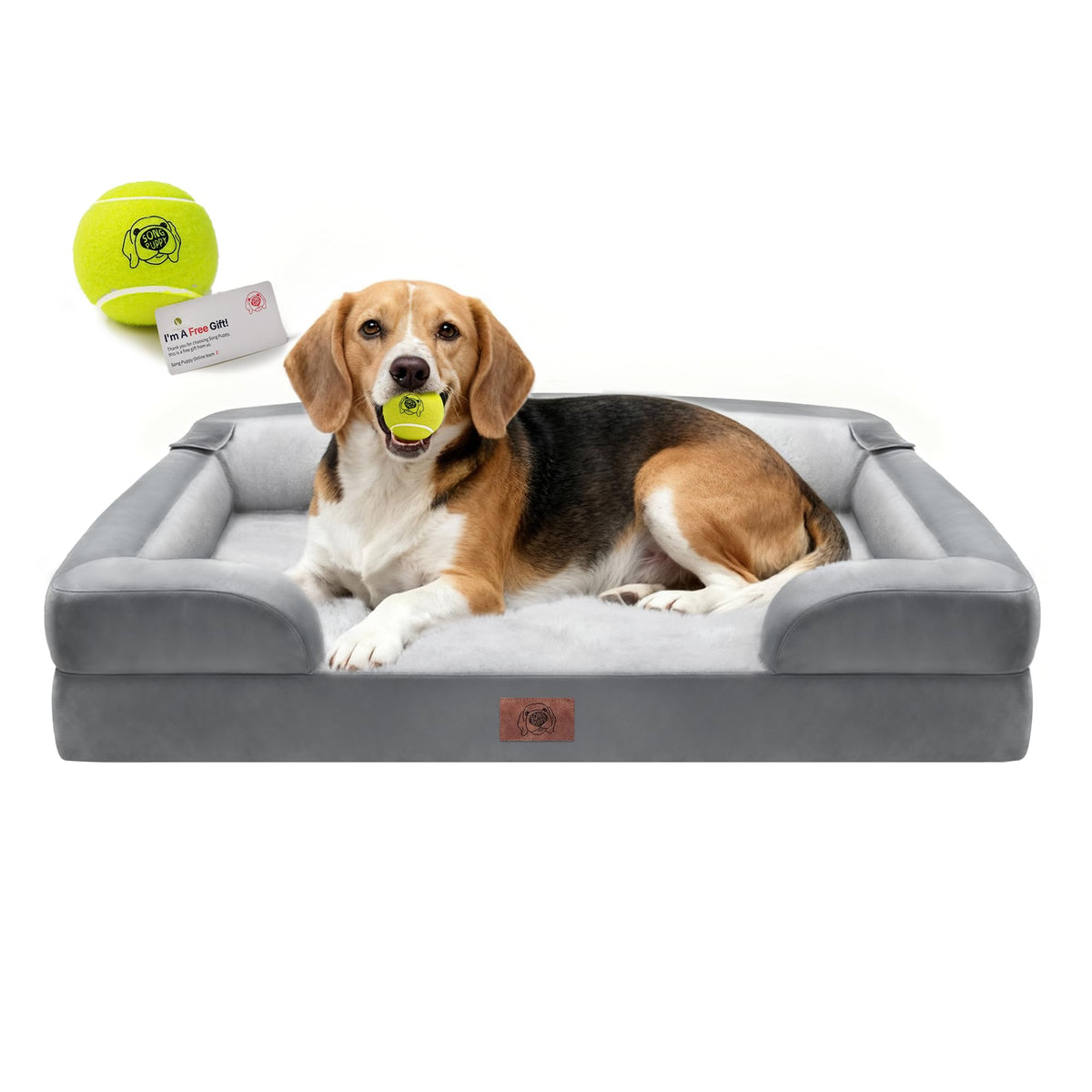 Song Puppy matelas orthopédique grand chien 36x27 offre un soutien durable