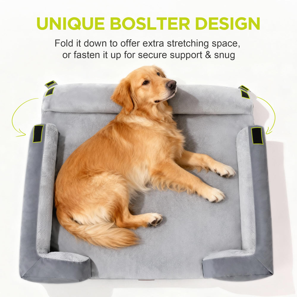 Song Puppy mousse a memoire dense nid-d-abeille offre un soutien précis