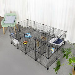 SONGMICS enclos petits animaux divers pour lapins cobayes et chiots