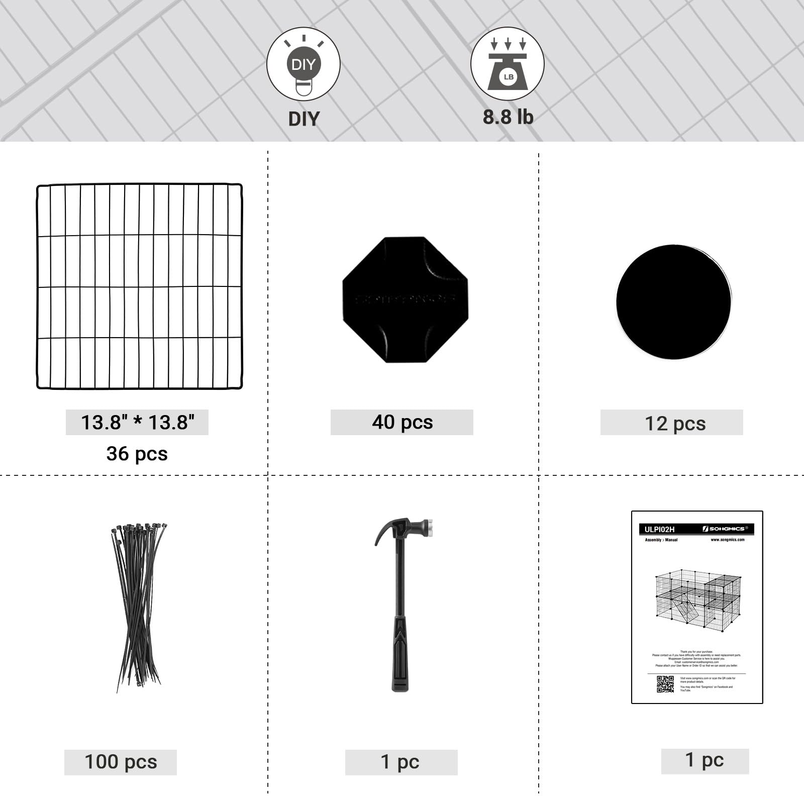 SONGMICS solution modulable pouvant aussi servir d etagere