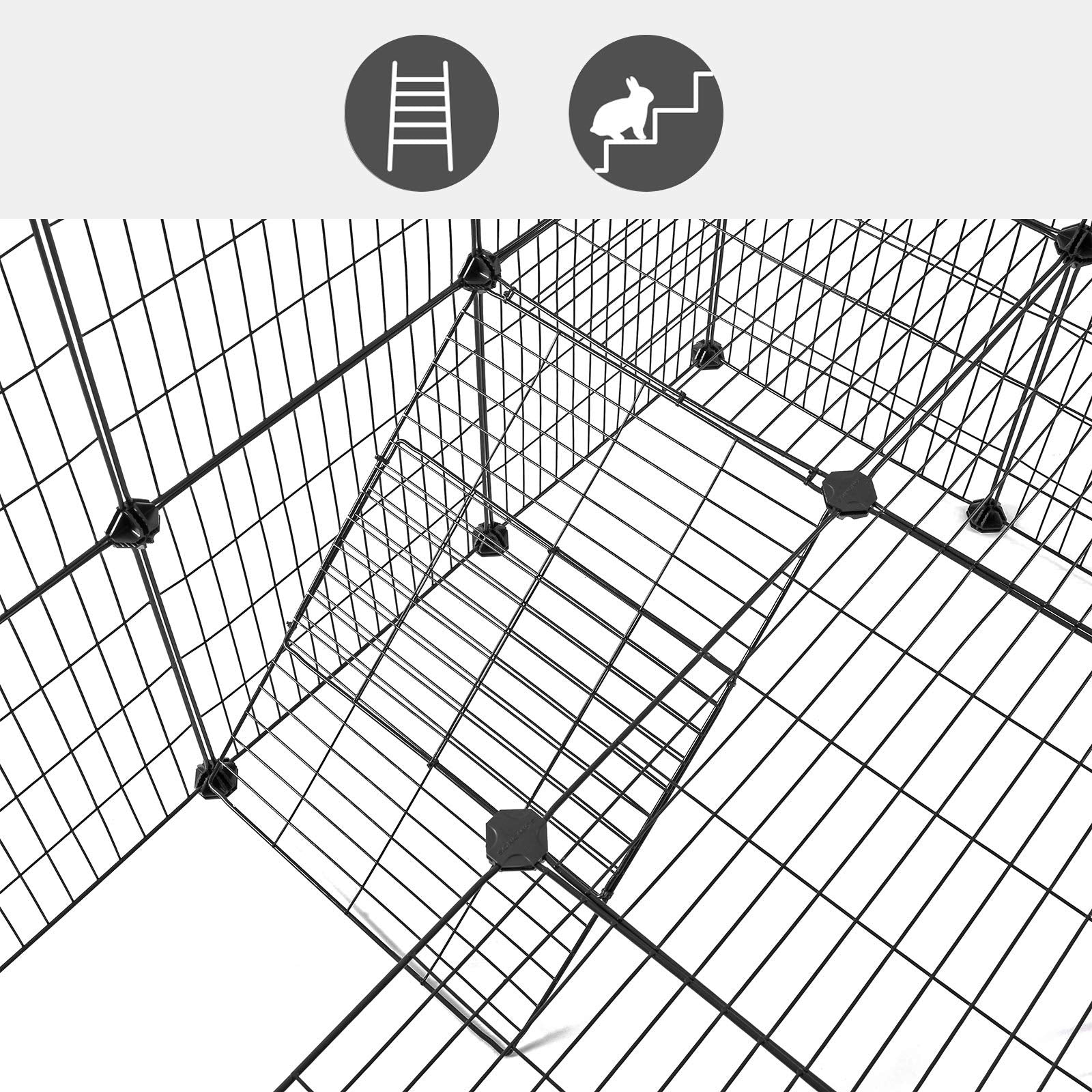 SONGMICS utilisation en interieur, surveillance facile sous tous les angles