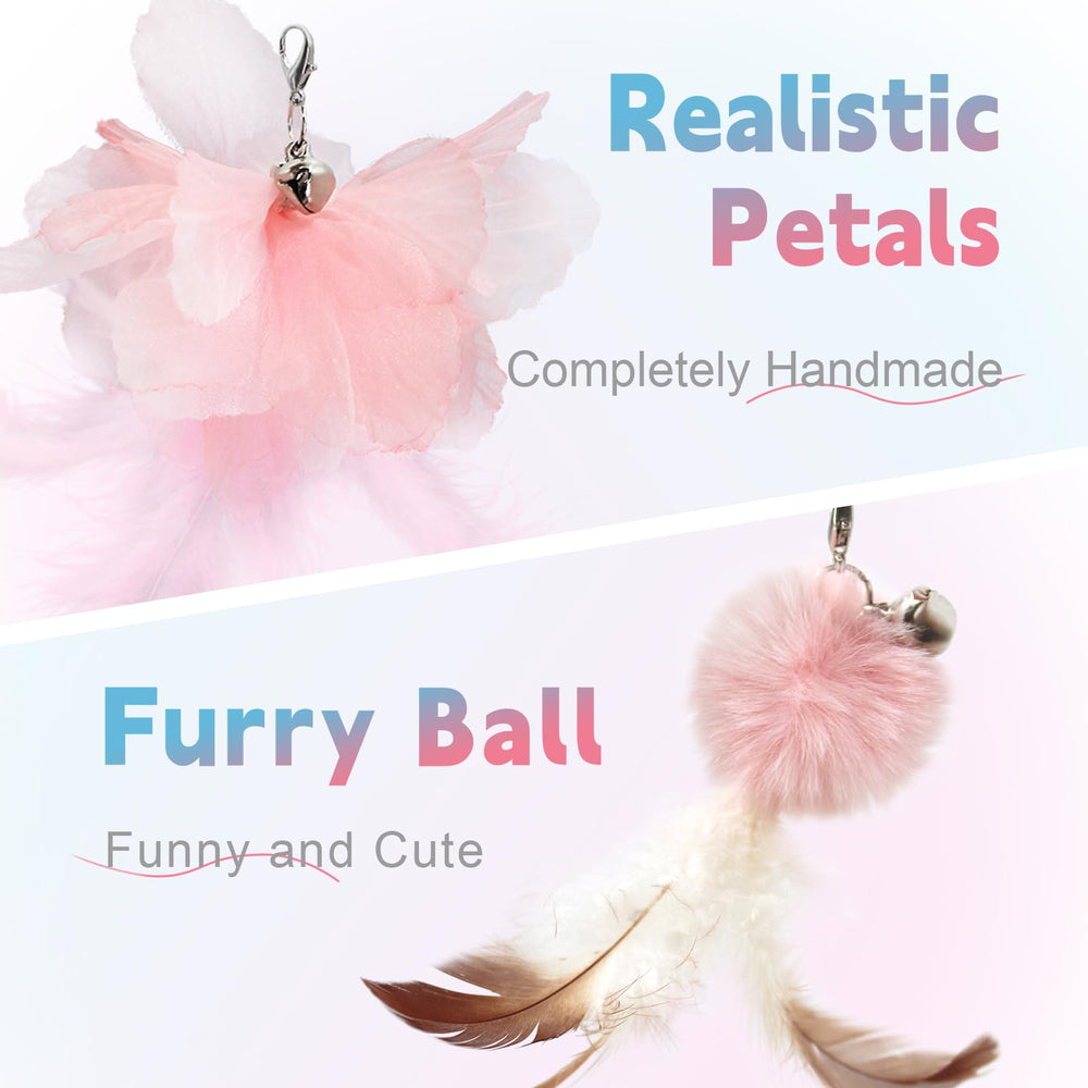 SONGWAY jouet tassel peluche chat offre variété et interaction