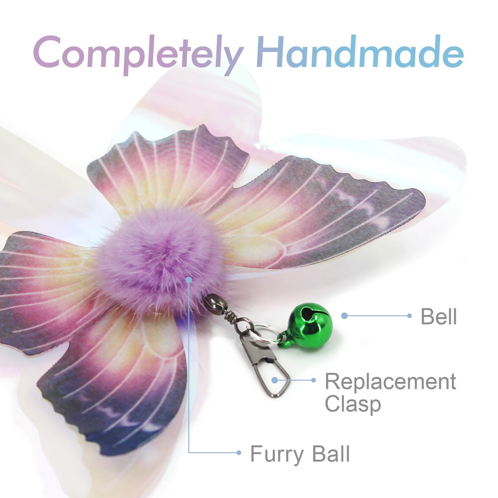 SONGWAY papillons-cloche, attirer l'attention du chat et favoriser l'exercice.