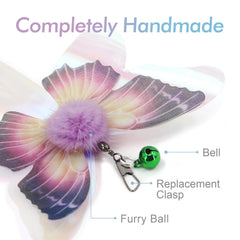 SONGWAY papillons-cloche, attirer l'attention du chat et favoriser l'exercice.