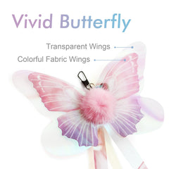 SONGWAY remplacements-papillons-couleurs, six options pour varier le jeu du chat.