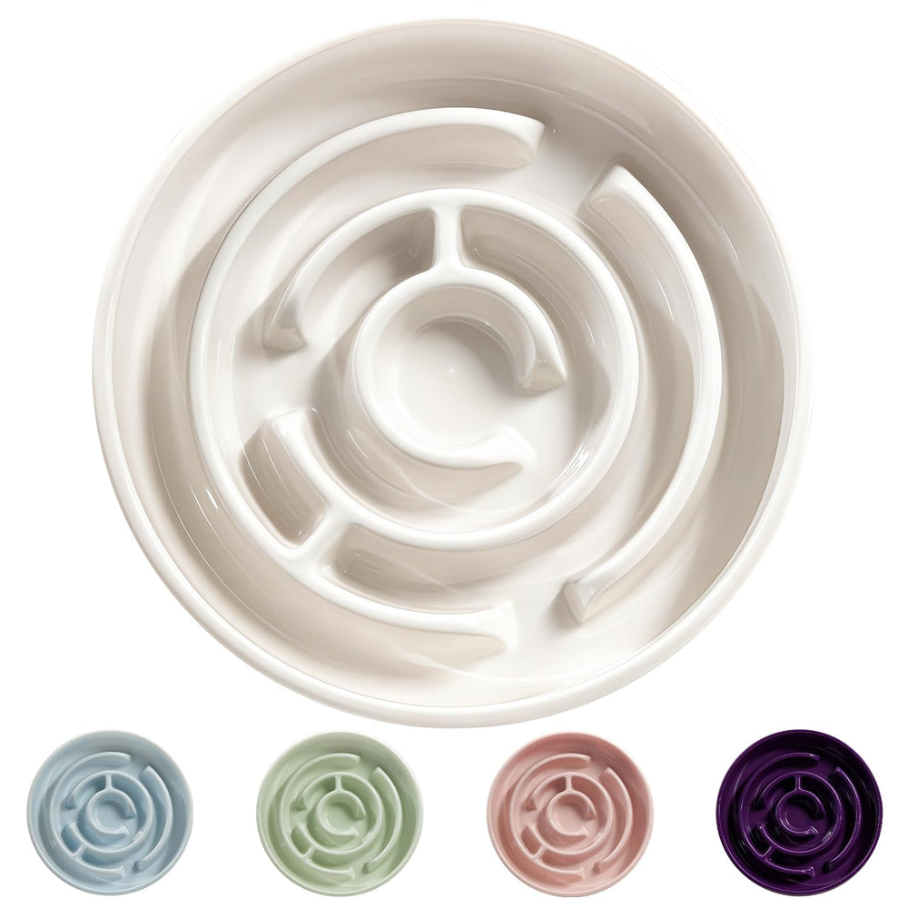 Bol ralentisseur Soniuong avec labyrinthe pour manger lentement.