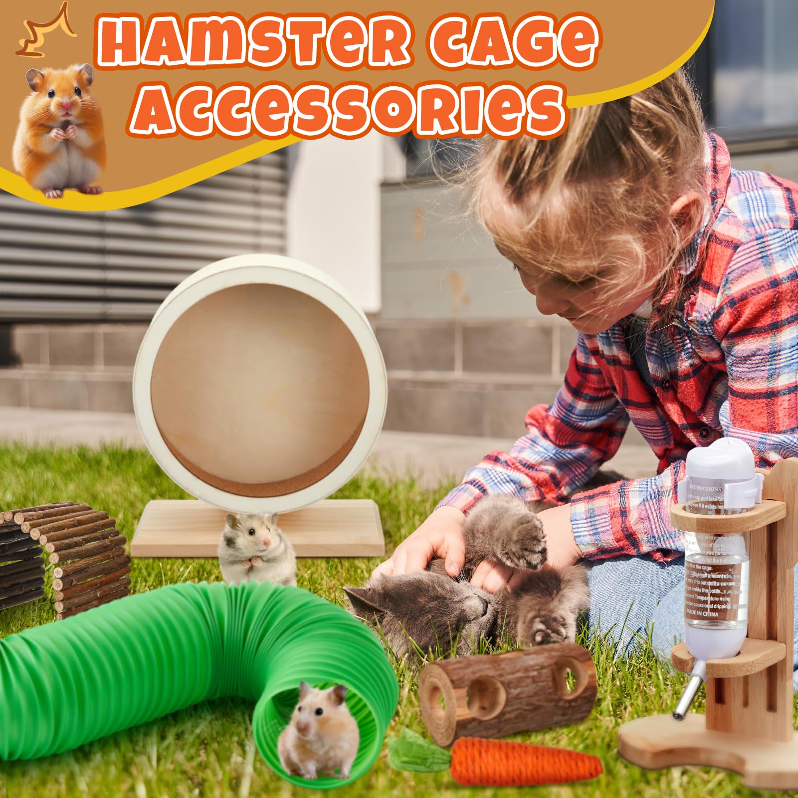 Balancoire Hamster Sonwyoung, mouvement ludique et équilibre.
