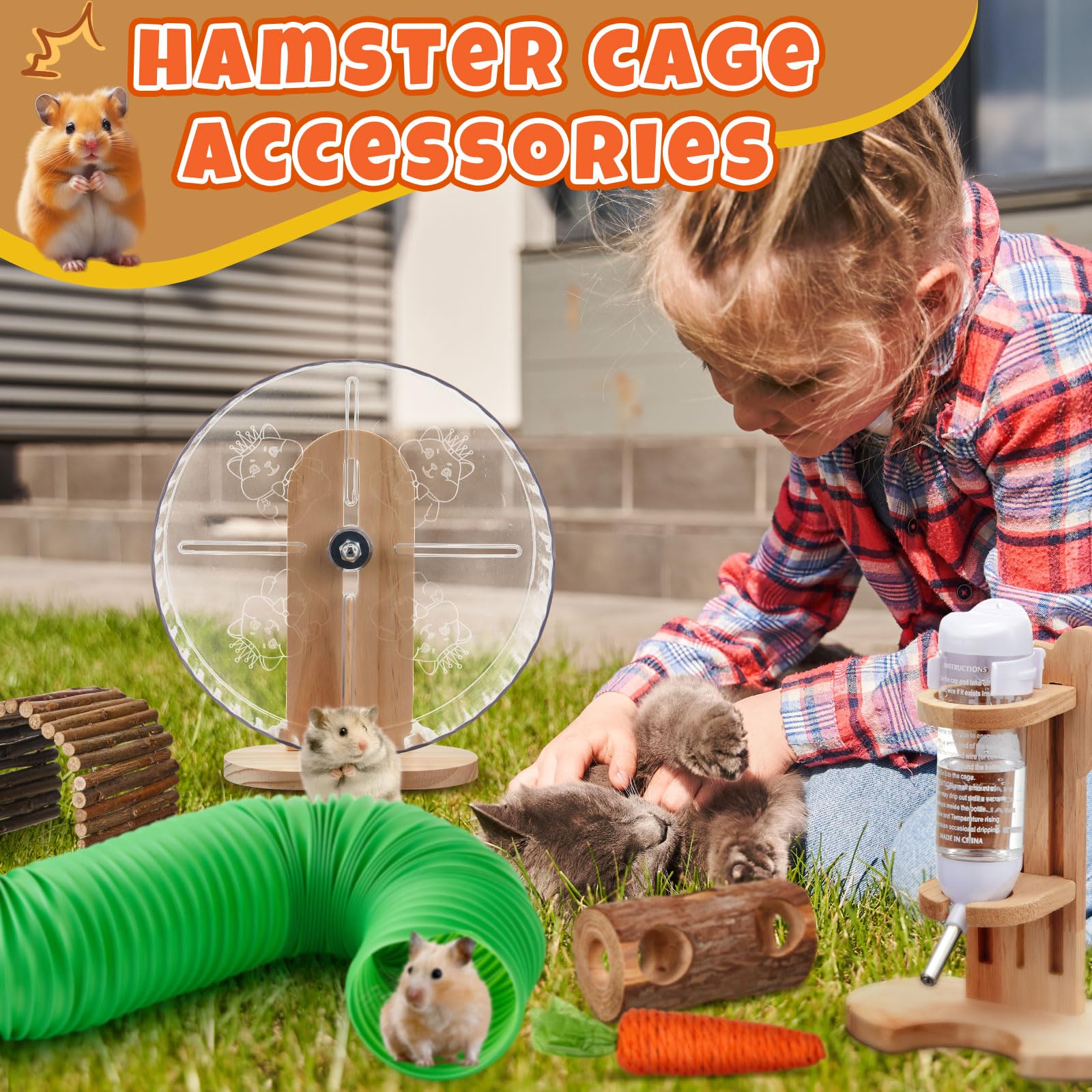 Kit accessoires habitat Sonwyoung: montage simple pour espace complet.