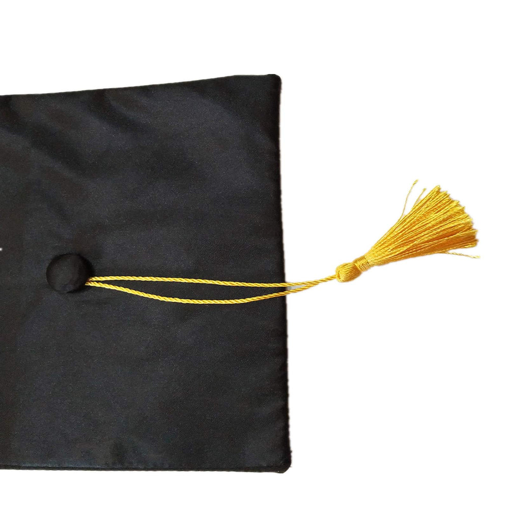 Soochat chapeau diplôme petit animal jaune tassel, ajustement sûr grâce à la bande élastique.