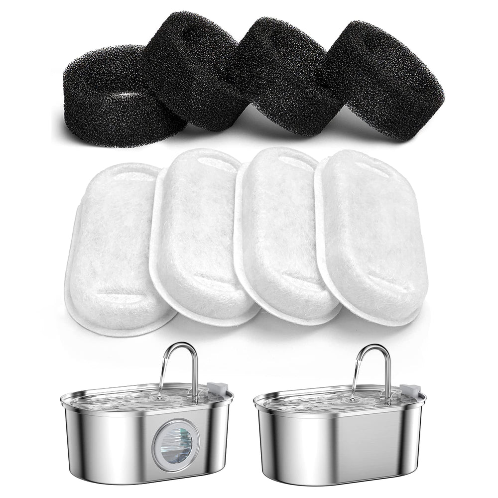 Filtre charbon SOOFPET pour fontaine: améliore le goût et réduit les impuretés.