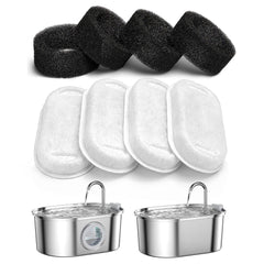 Filtre charbon SOOFPET pour fontaine: améliore le goût et réduit les impuretés.