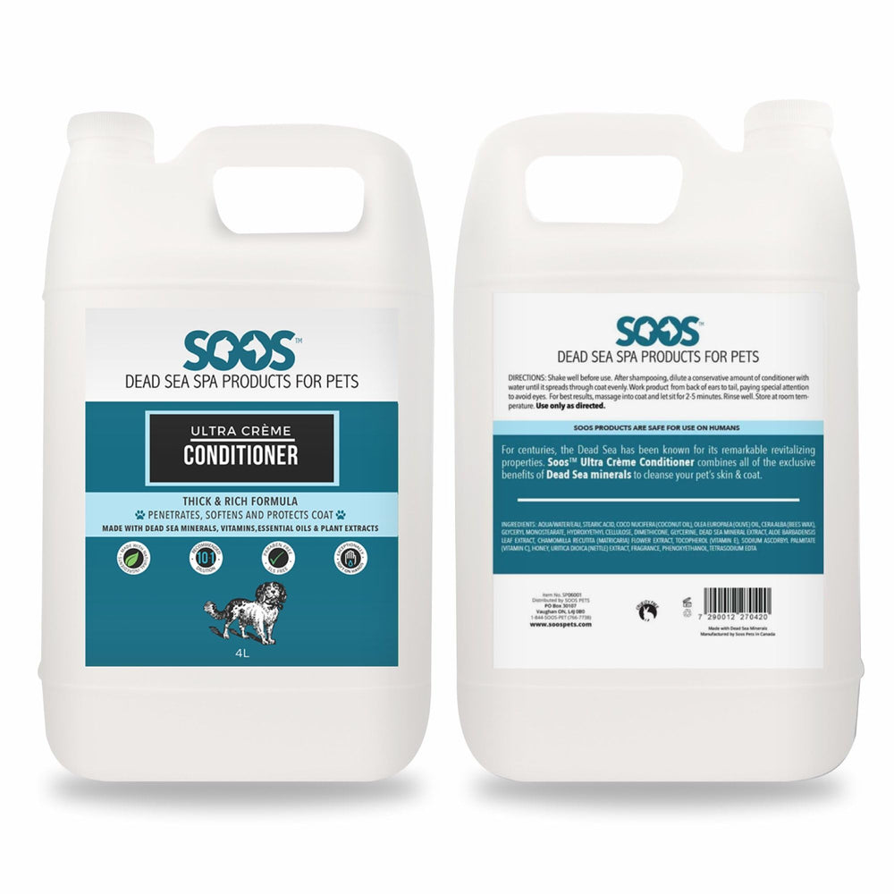 Soos Conditionneur Ultra Crème - texture crème épaisse apporte hydratation durable.