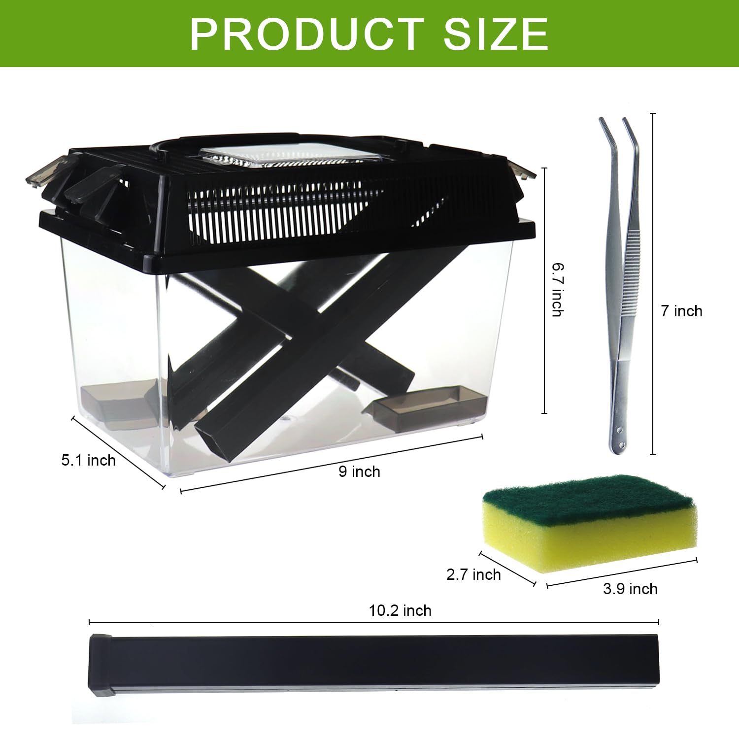 SORWATEE pince-insectes et eponge-brosse, nettoyage rapide.