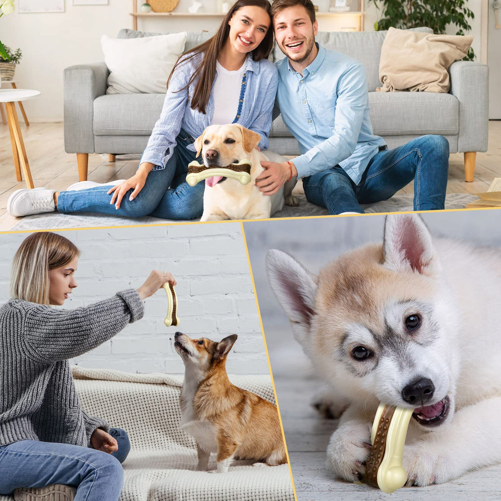Sosation nylon durable pour grands chiens: resiste a la mastication intense.
