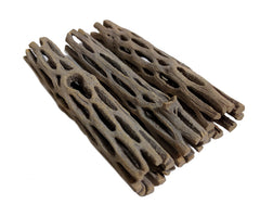 SoShrimp Cholla Bois Naturel pour bassin, ajout esthétique et refuges colorés pour poissons.
