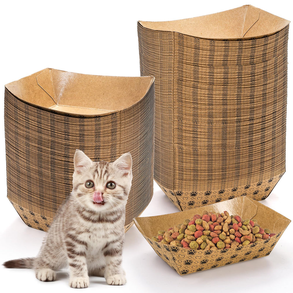 SOUJOY – assiettes jetables à empreinte bateau, idéales pour voyager avec vos animaux