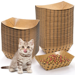 SOUJOY – assiettes jetables à empreinte bateau, idéales pour voyager avec vos animaux
