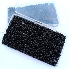 SOUJOY gravier noir 4-6mm, idéal pour esthétisme des plantes en pot.