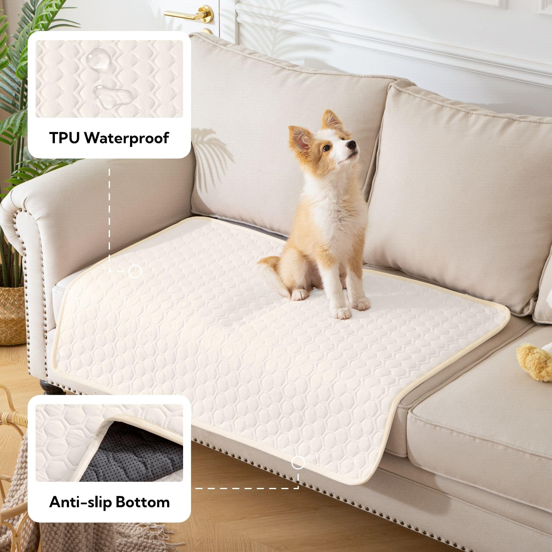 Soulbond Tapis Refroidissant Épaisseur et rembourrage moelleux pour repos.