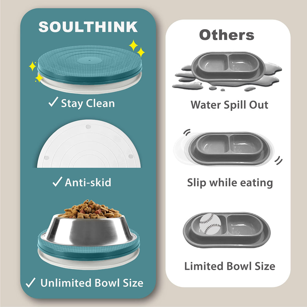 SoulThink Bol Anti-Fourmis – sans eau ni gel, nettoyage facile.