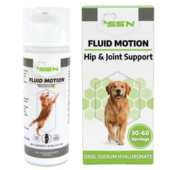 Sound Science Nutrition Fluid Motion – bouteille 150 ml, soutien des articulations pour chiens.
