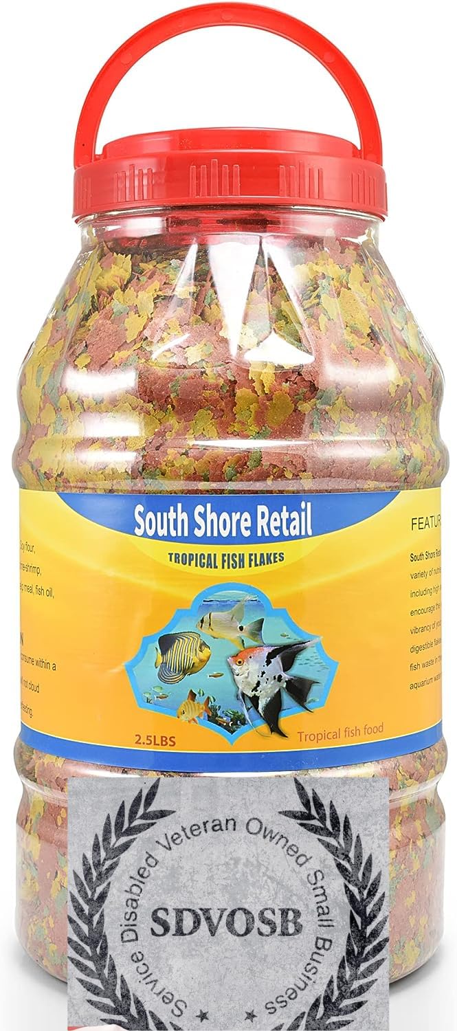 SOUTH SHORE RETAIL flocons-poisson-tropical-crevettes: mélange riche et appétissant
