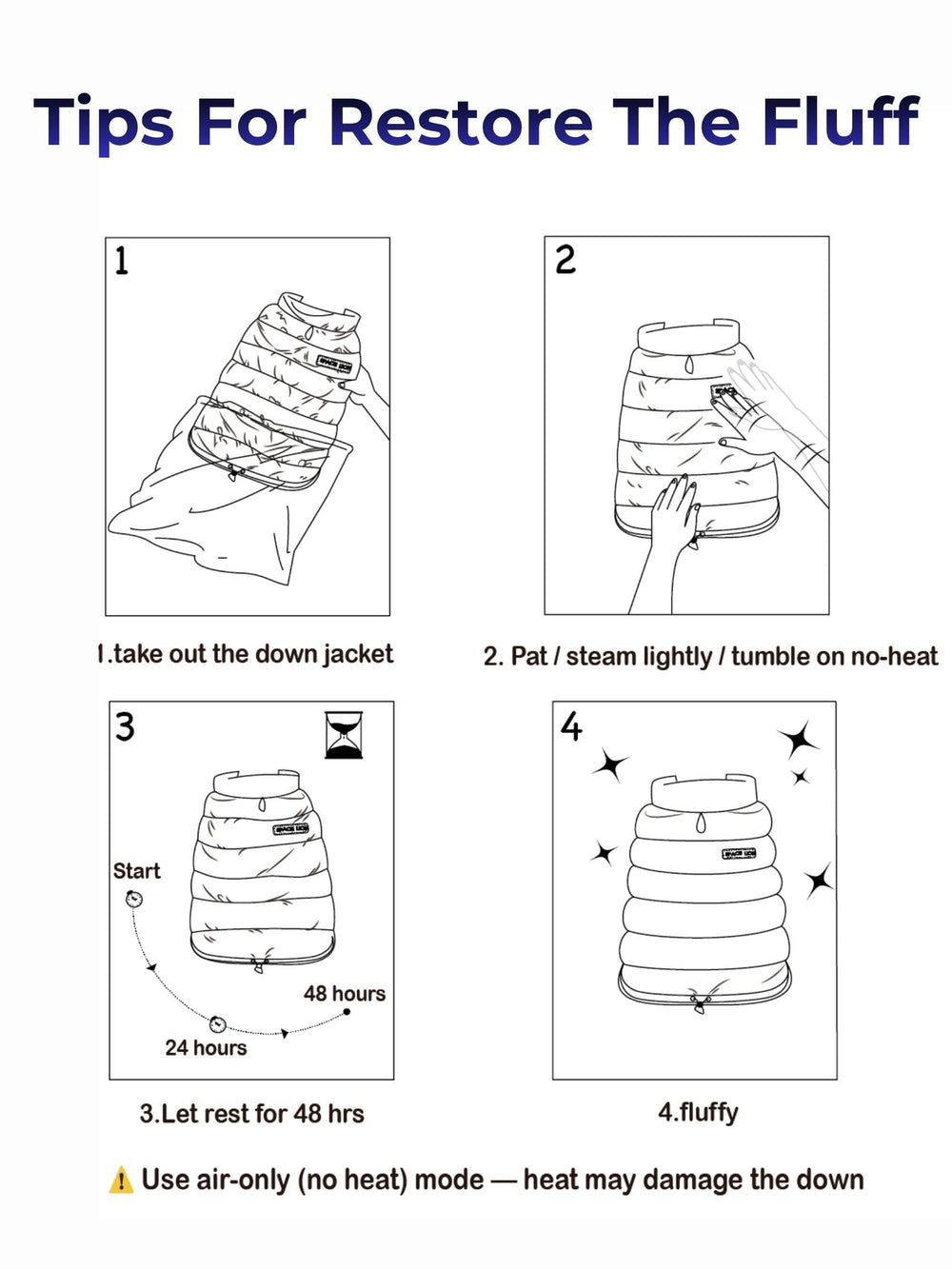 SPACE LION doudoune chien usage quotidien hiver khaki: veste fiable pour sorties quotidiennes