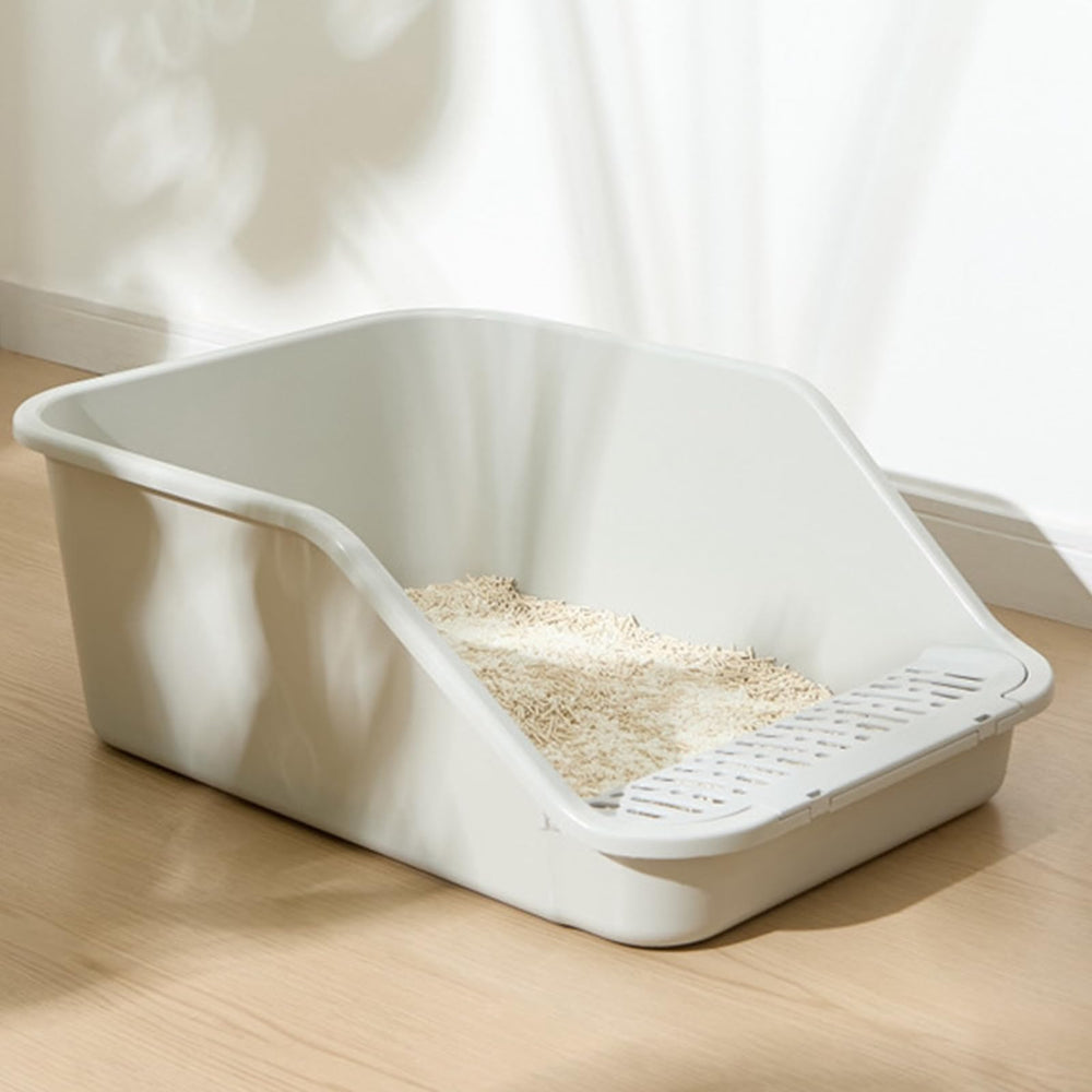 SpaceTime bac-litiere chat usage-interieur, ideal pour l espace prive du chat.