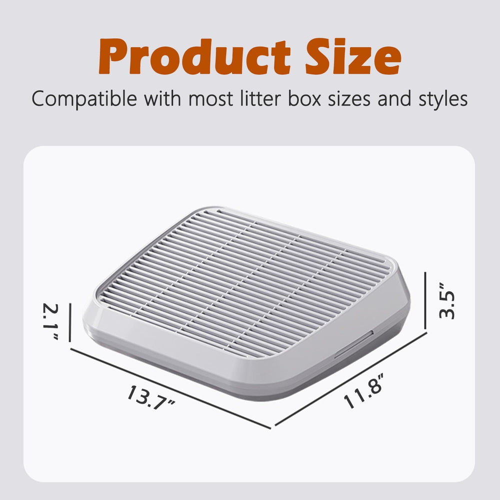 SpaceTime Tapis-litière compatibilite-boite-litiere: s’adapte à la plupart des boîtes standard.