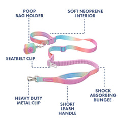 Spark Paws clip d'attache sur ceinture pour trajets en voiture plus sûrs