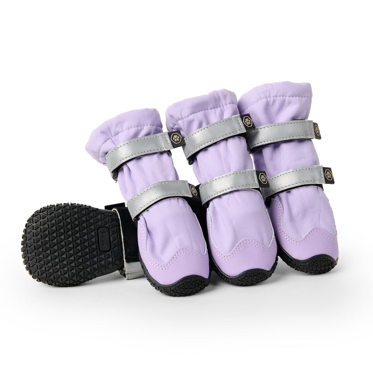 Spark Paws Bottes imperméables pour chien protègent les pattes de la pluie.