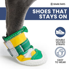 Spark Paws chaus­sures chien doublure polaire: confort toute l'année.