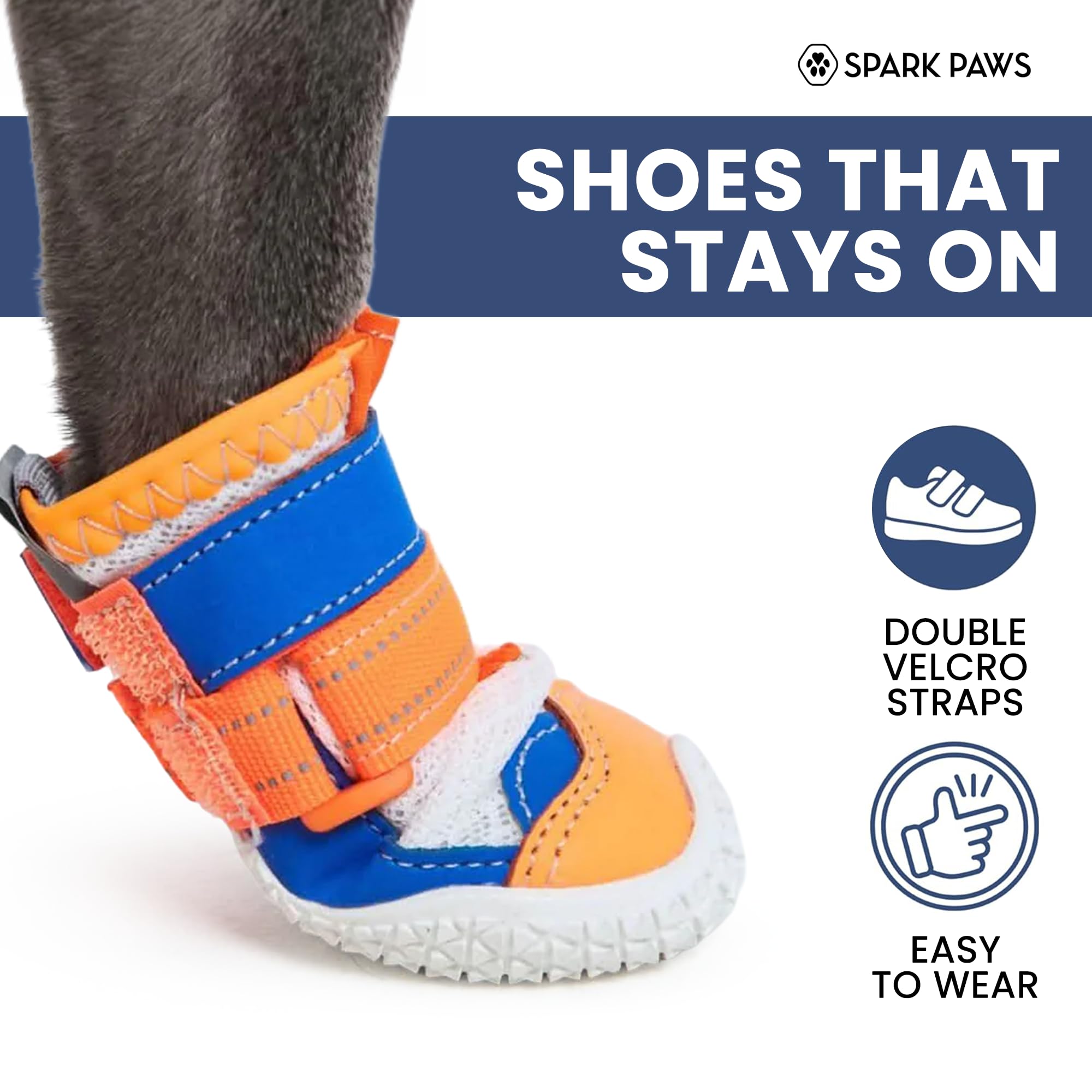 Guide de mesure Spark Paws aide à trouver la bonne taille pour chaque chien