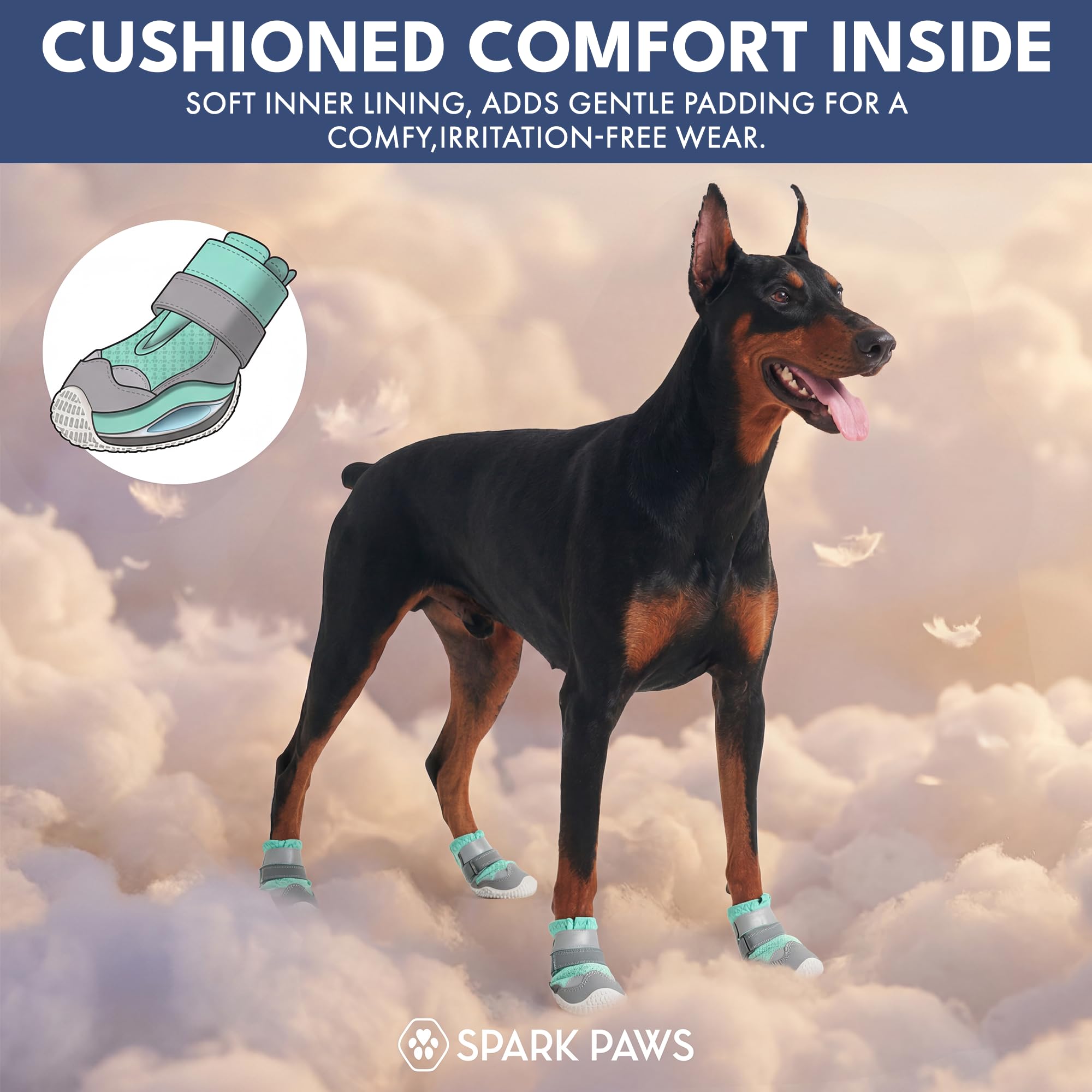 Spark Paws: douceur de la doublure, confort tout au long de l'année.