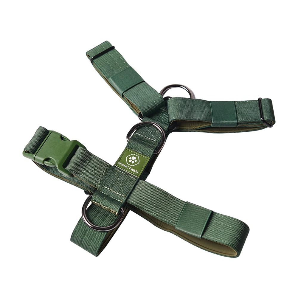 Spark Paws harnais anti-traction design en Y rembourré pour confort durable