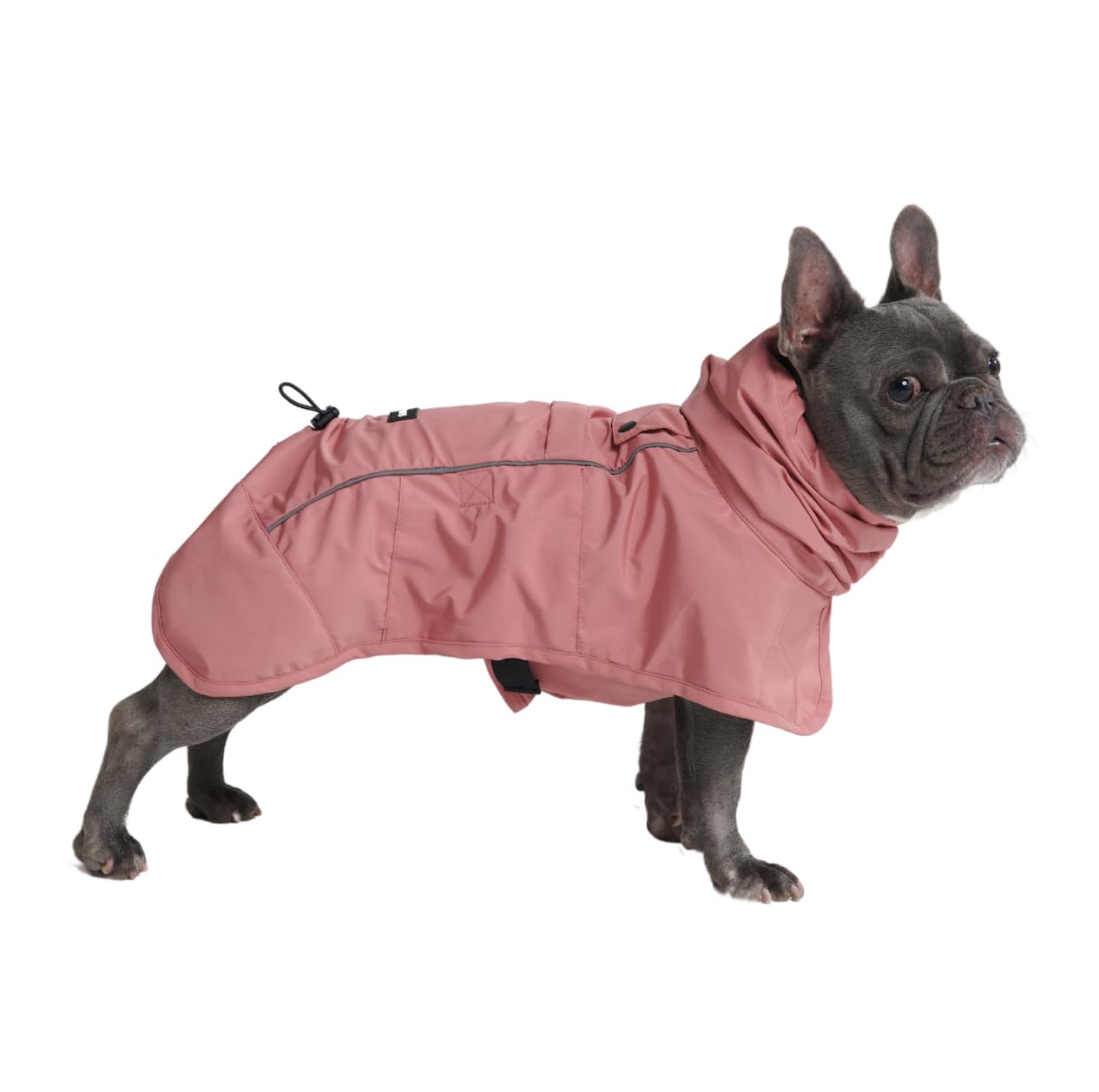 Spark Paws manteau chien imperméable Rose Océan protège du pluie et garde votre chien au sec.