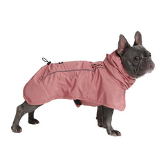 Spark Paws manteau chien imperméable Rose Océan protège du pluie et garde votre chien au sec.