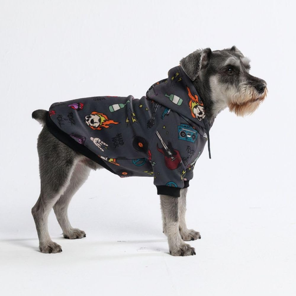 Spark Paws pull-chien intérieur douillet pour les promenades par temps frais.
