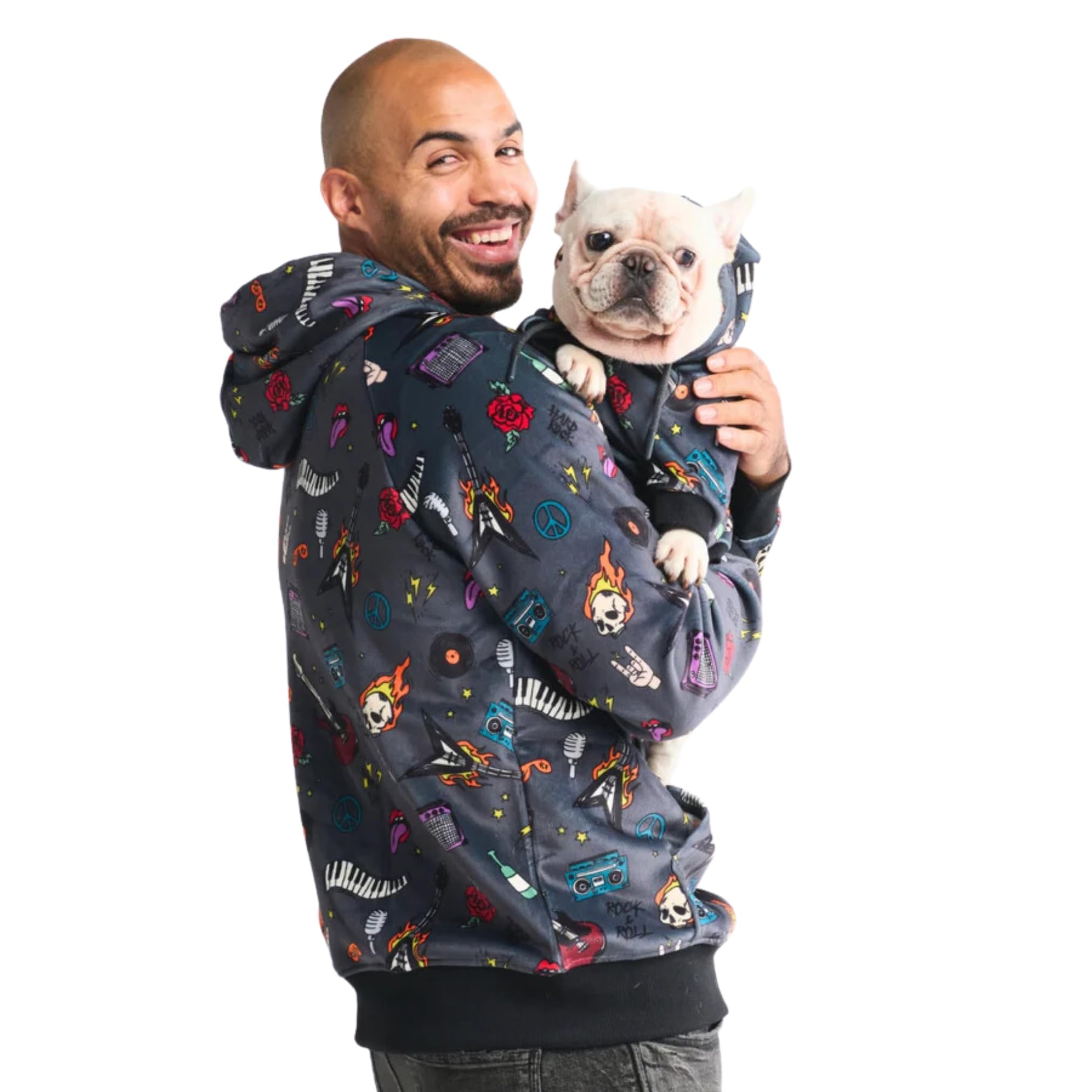 Spark Paws pull-chien tissu elastique 4-voies liberté de mouvement.