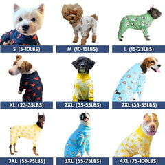 Spark Paws Pyjama chien arrière : accès facile pour les pauses toilettes