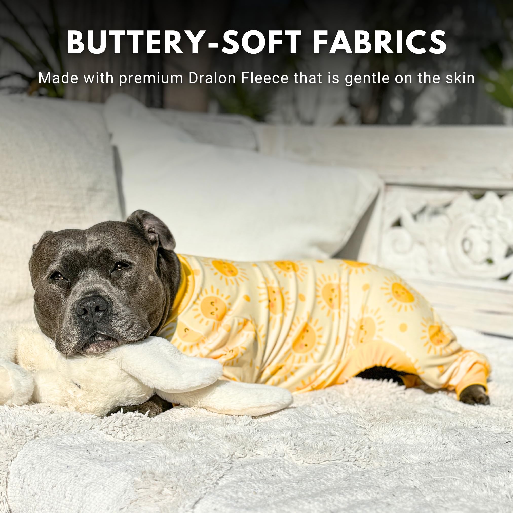Spark Paws Pyjama Chien construction durable pour nuits durables
