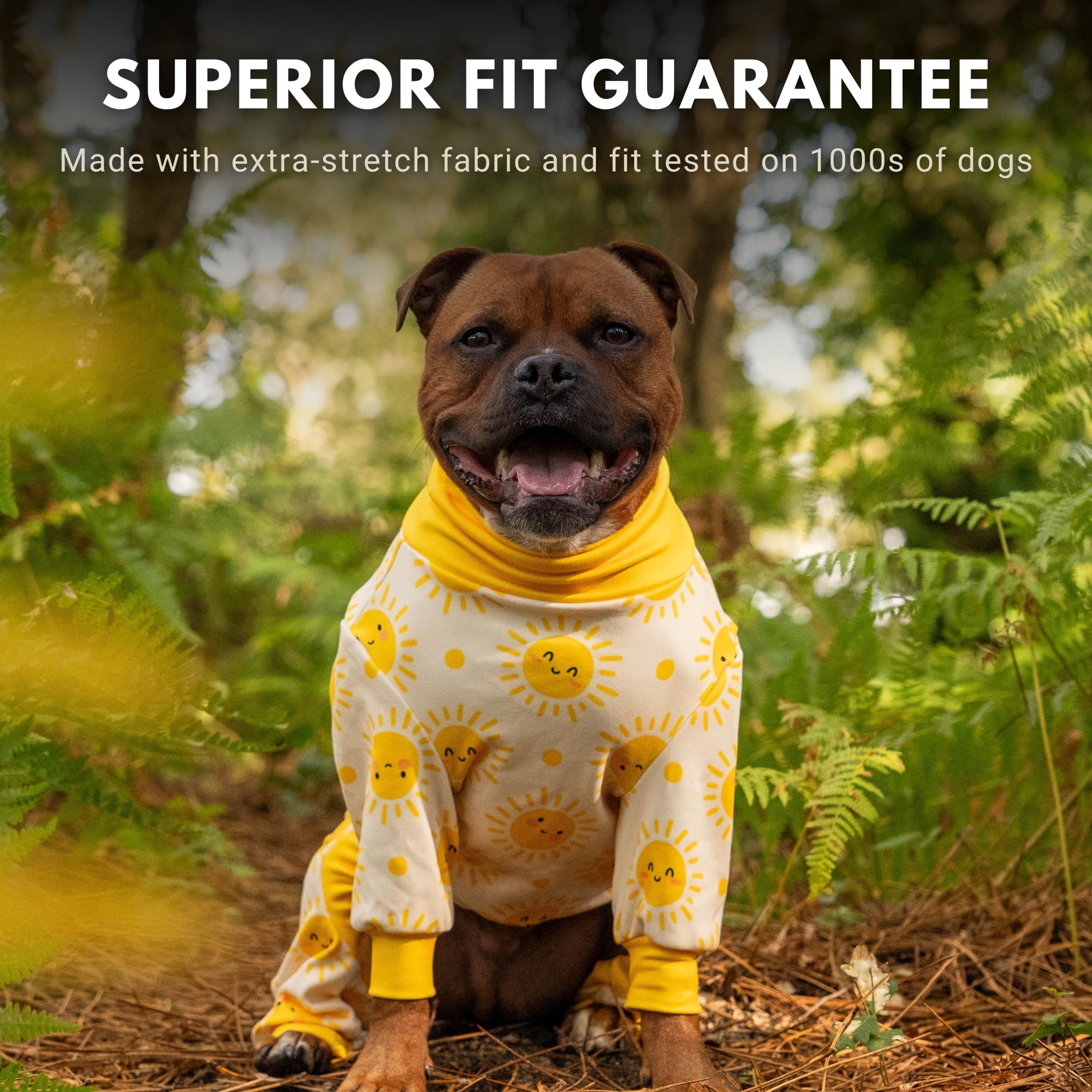 Spark Paws Pyjama Chien ouverture arrière pratique pour pauses toilettes