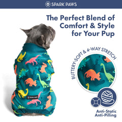 Spark Paws pyjama dos doux intérieur, sensation enveloppante pour chien