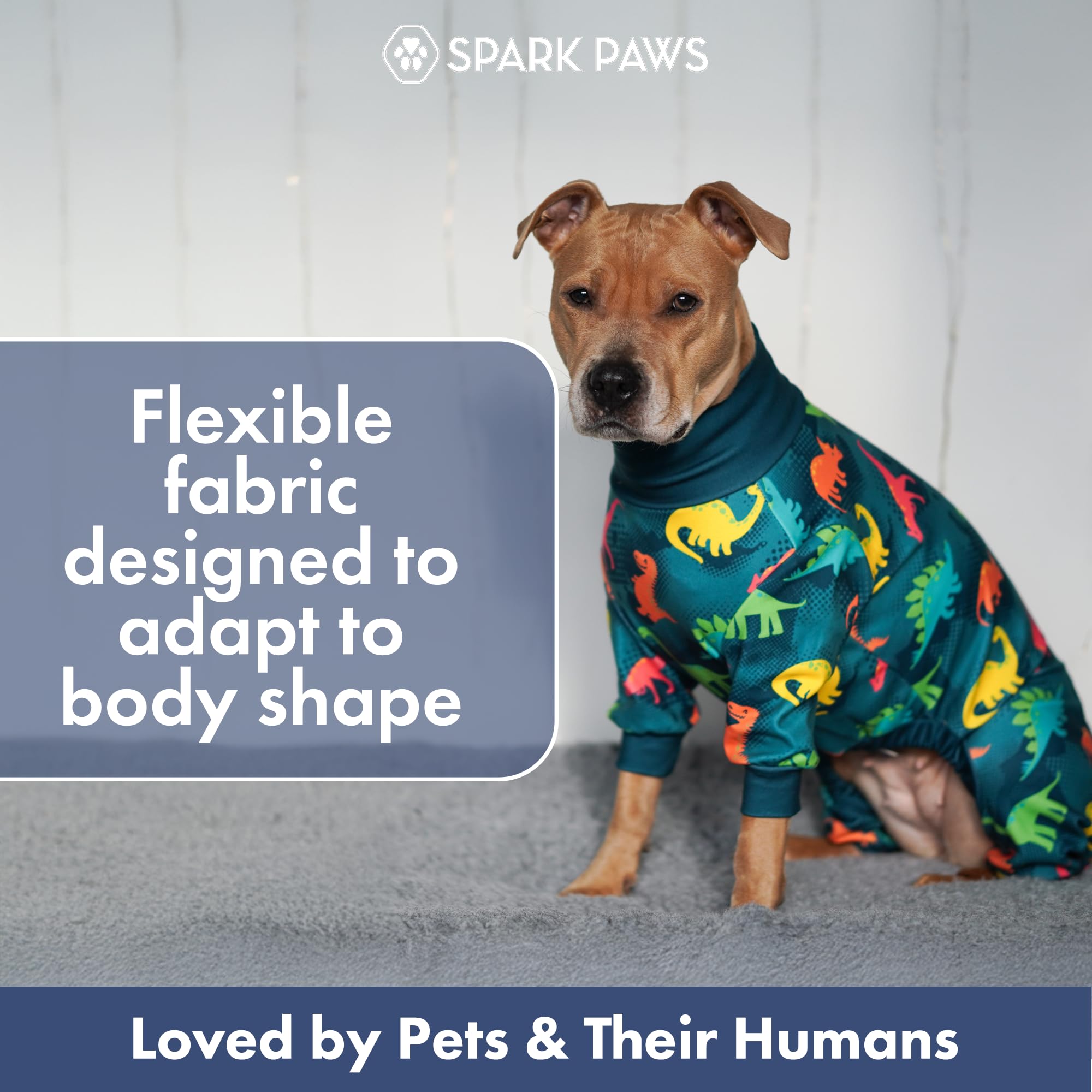 Spark Paws pyjama motif dino douceur, look ludique et confort constant