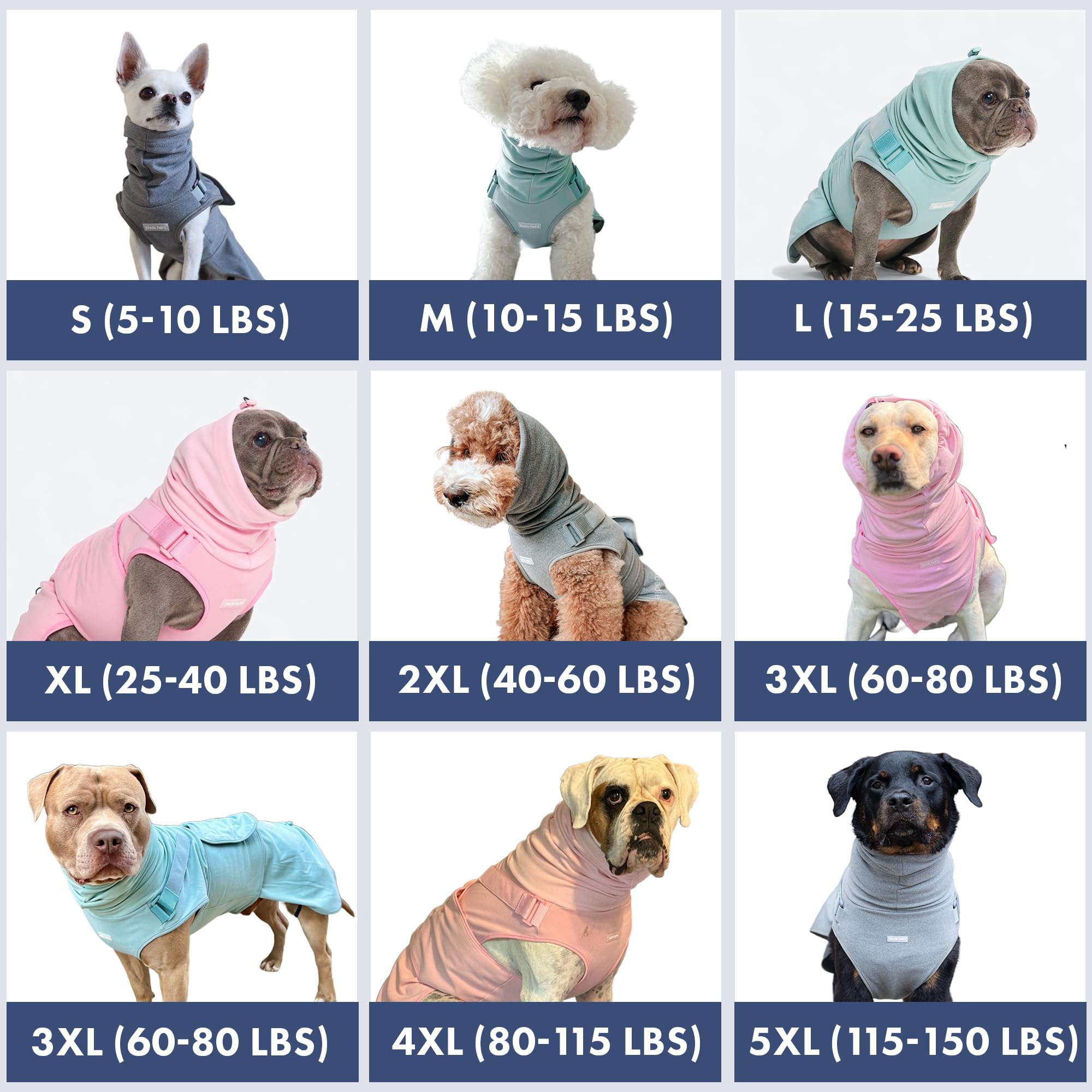 Texture douce et respirante de la veste Spark Paws pour chien.